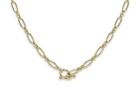 Cetus Gold T-Bar Chain Necklace